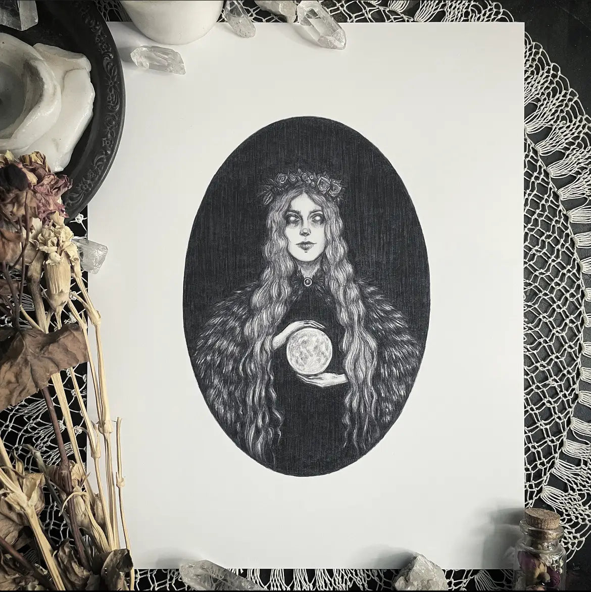 Moon Maiden Fine Art Print