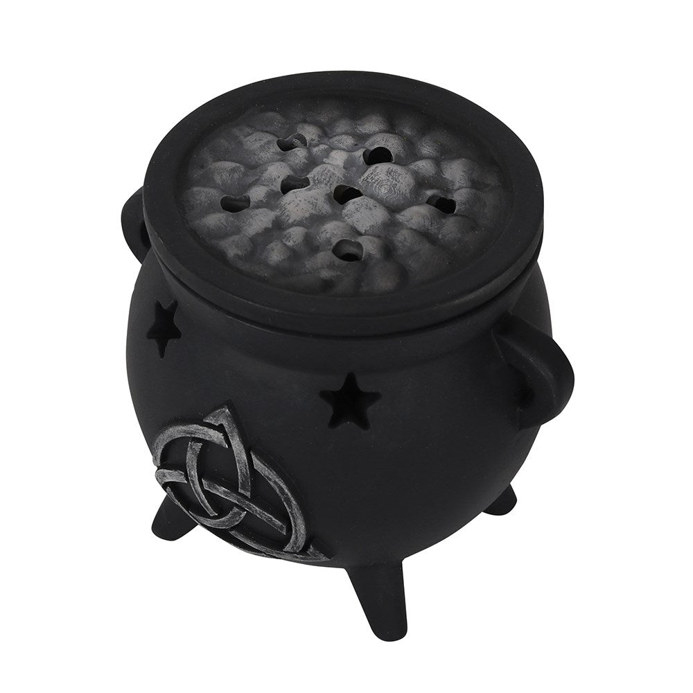 Triquetra Cauldron Incense Cone Burner