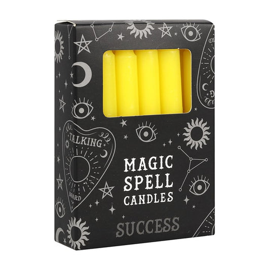 Yellow 'Success' Spell Candles