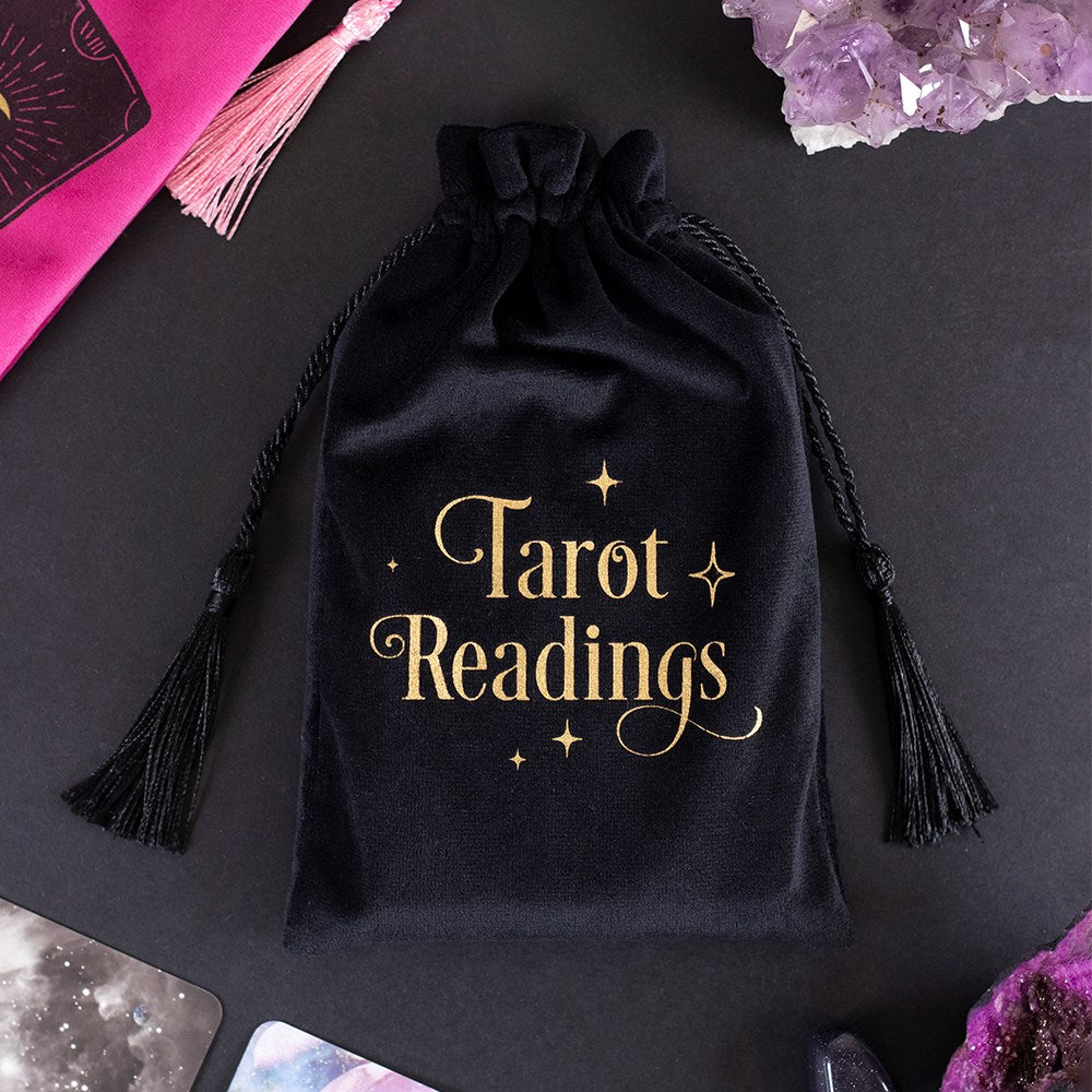 Black Tarot Card Bag