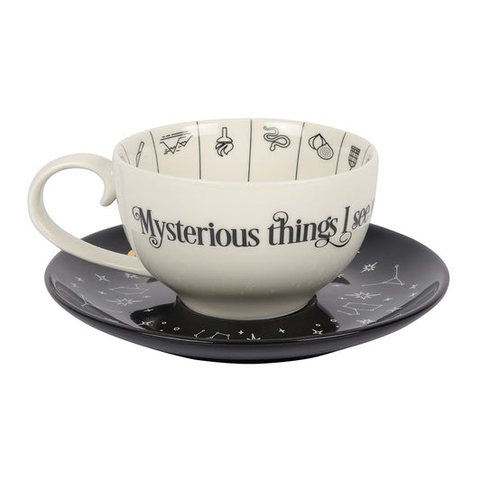 Fortune Telling Cup and Saucer Set