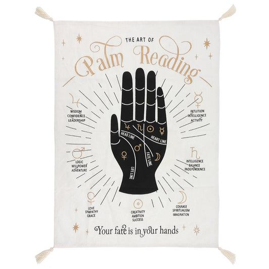 Palmistry Bed Throw