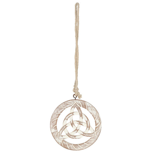 Triquetra Wooden Wall Hanging