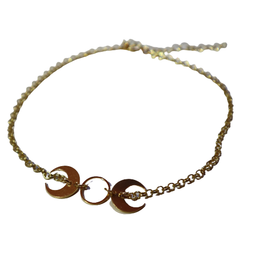 Triple Goddess Choker
