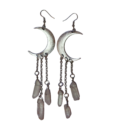 'Luna' Crystal Earrings
