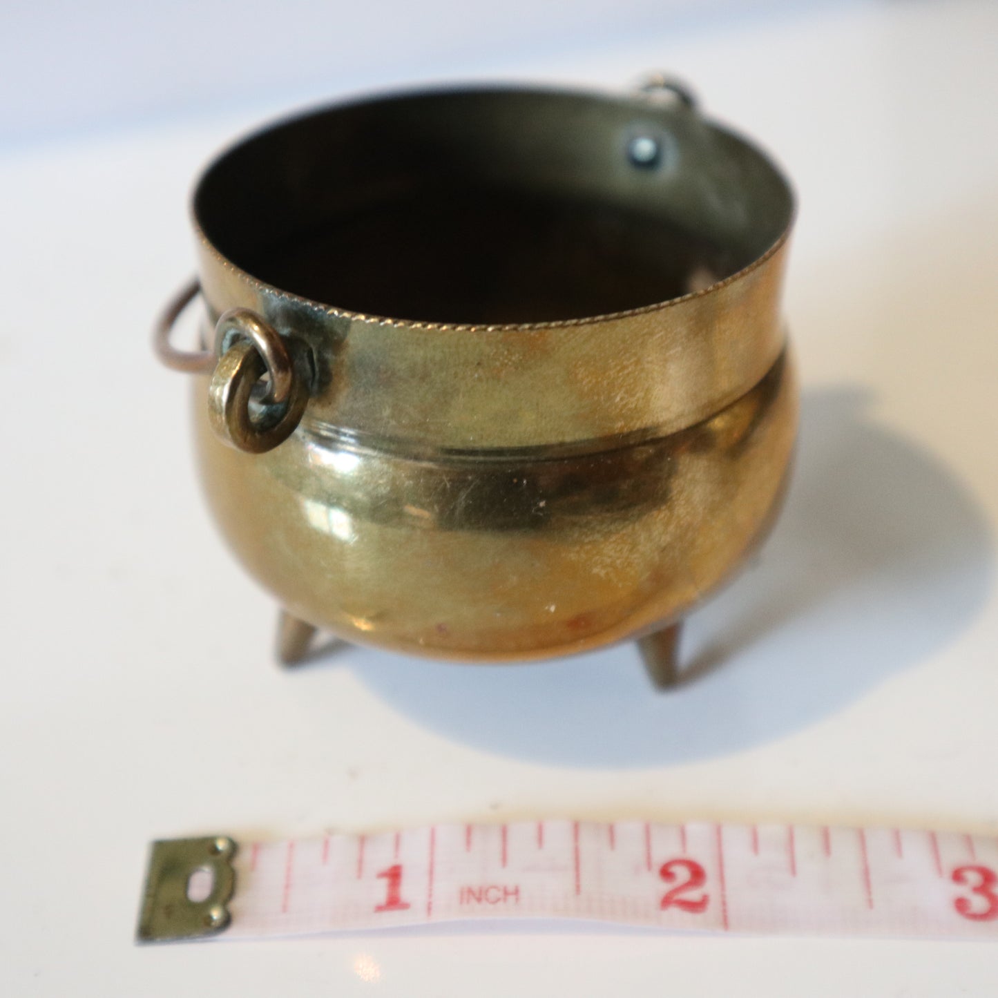 Small Brass Cauldron