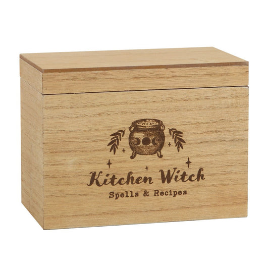 Kitchen Witch Spell and Recipe Card Holder