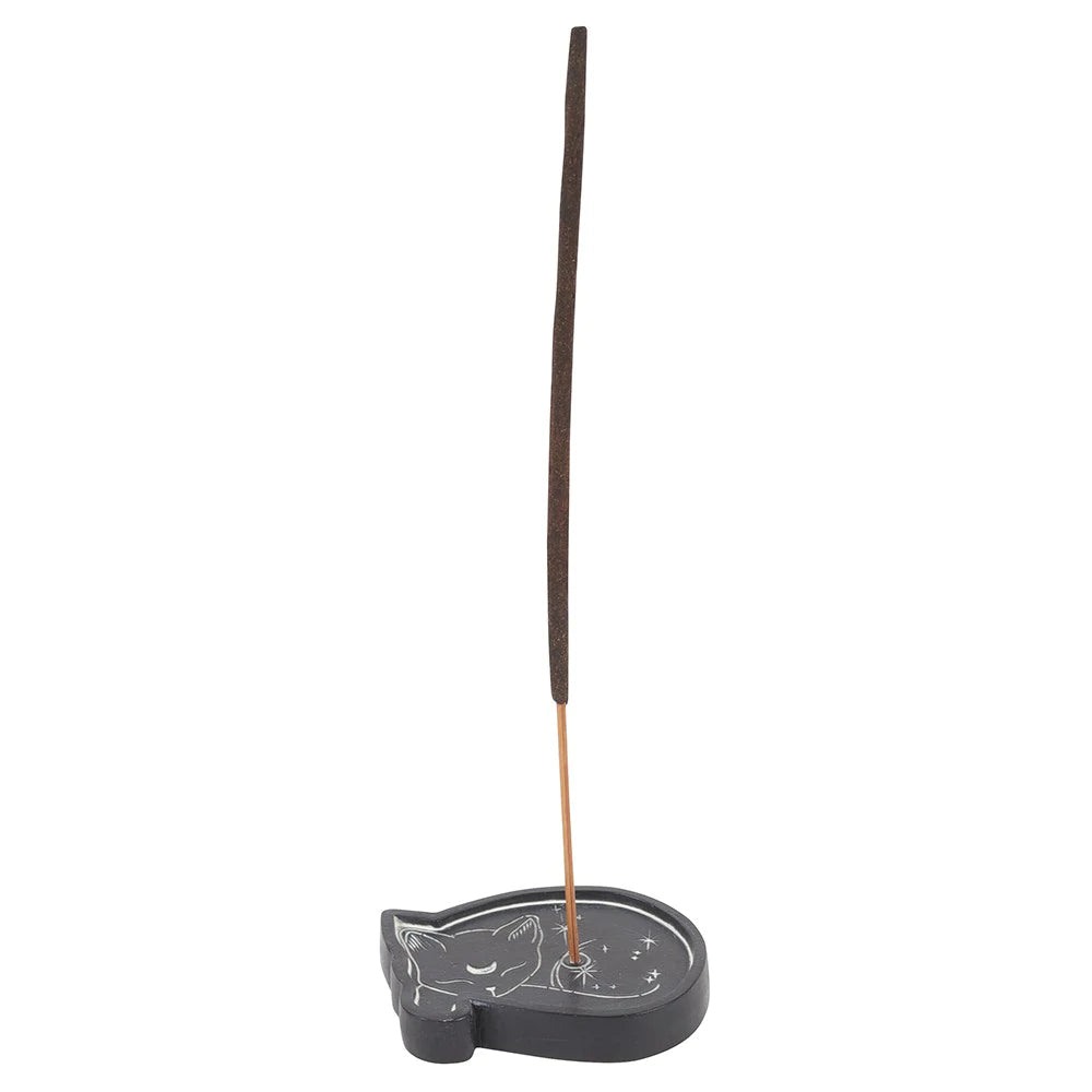 Black Cat Incense Holder