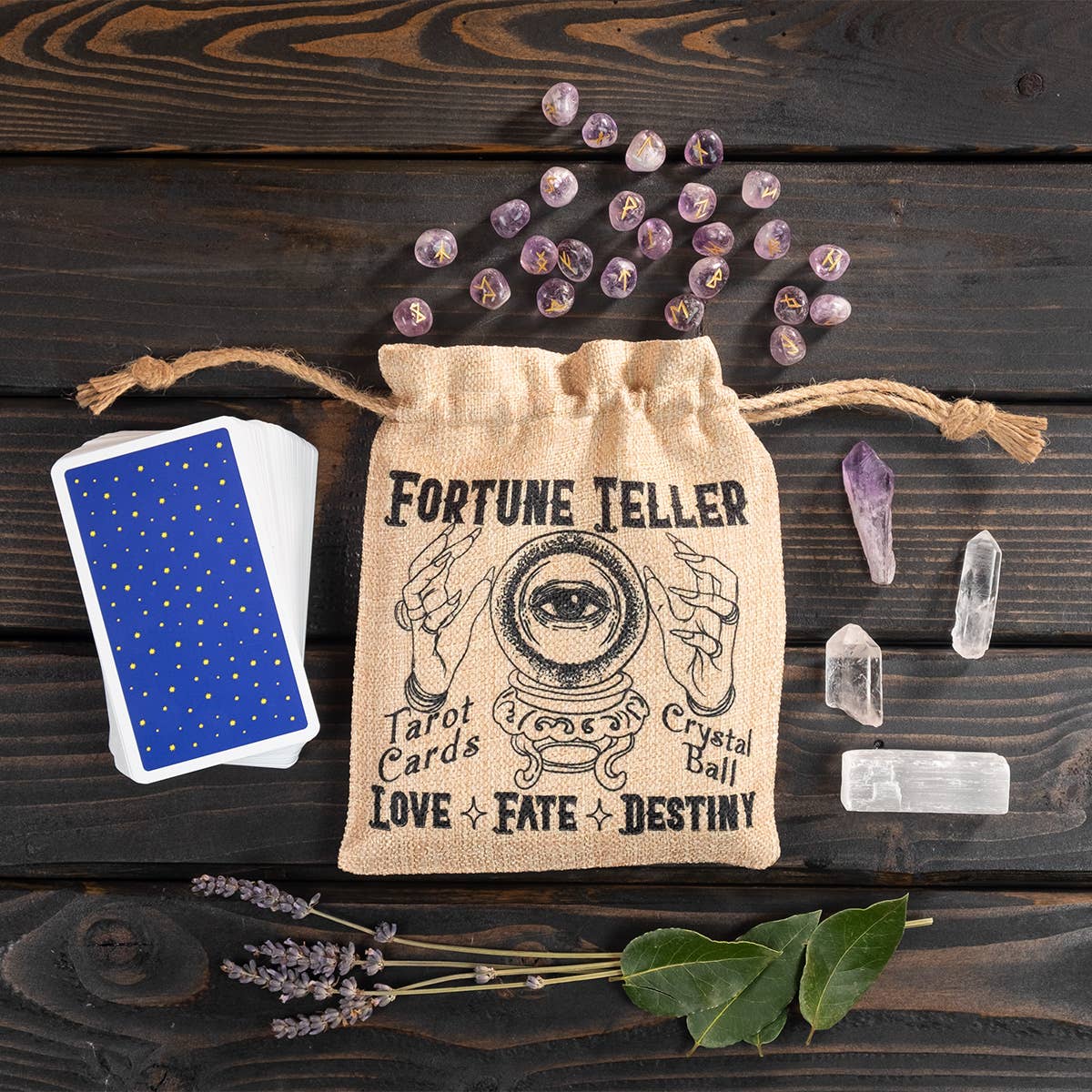 Fortune Teller Large Tarot Card Pouch – Cottage Witch Shop